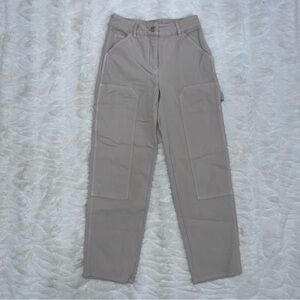 Aritzia Women's Beige Cargo Pants